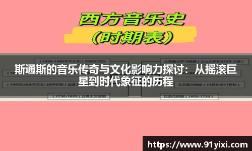 斯通斯的音乐传奇与文化影响力探讨：从摇滚巨星到时代象征的历程
